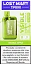 Electric pods with apple flavor "Lost Mary Double Apple" 800 puffs
