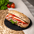 Сэндвич с филе, хлеб с семенами