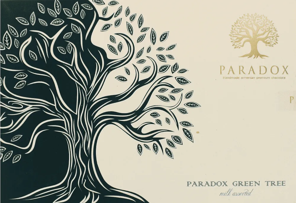 Chocolate candies collection "Paradox Green Tree" 135g±10%