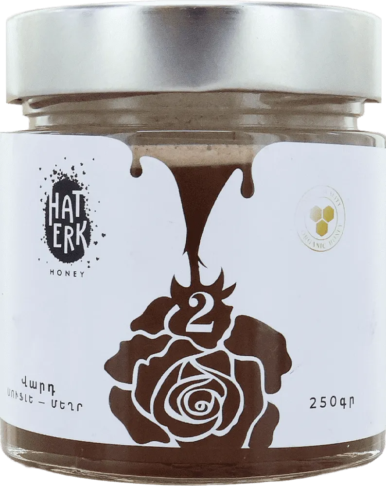 Rose honey souffle "Haterk Rose 2" 250g
