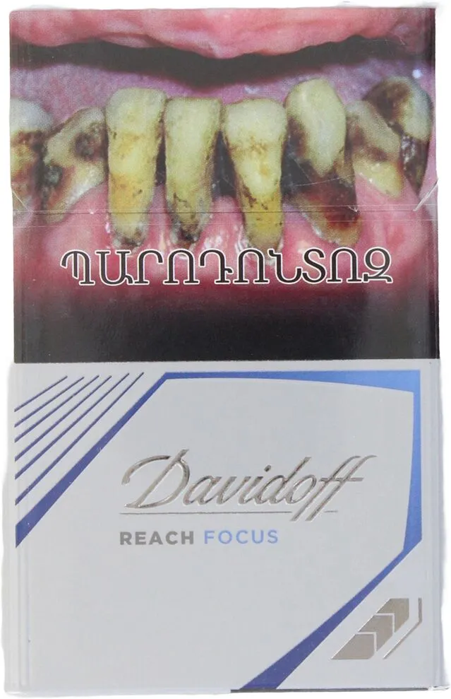 Cigarettes "Davidoff Reach Focus Silver"
