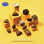 Chocolate candies collection "Venchi Praline" 112g