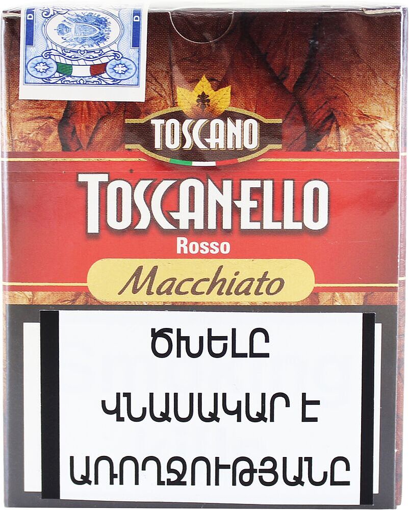 Սիգար «Toscano Toscanello Rosso Macchiato»
