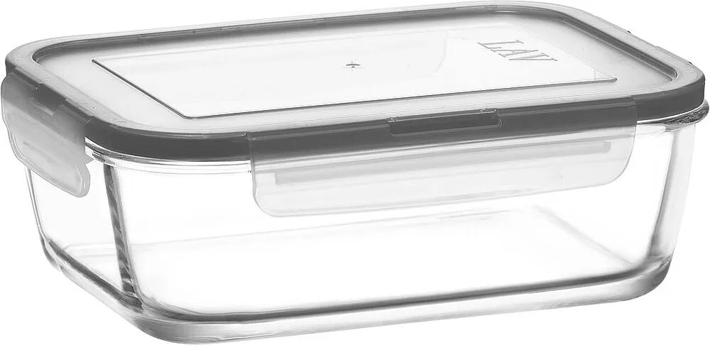 Glass container "LAV" 1pc
