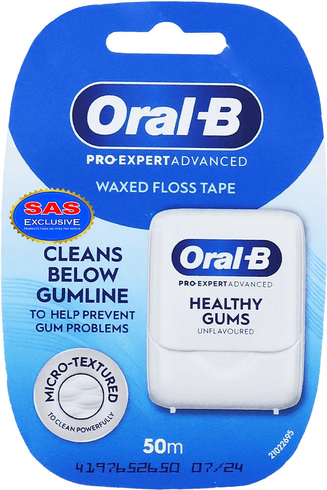 Ատամի թել «Oral-B Pro Expert Advanced Waxed Floss Tape» 50մ
