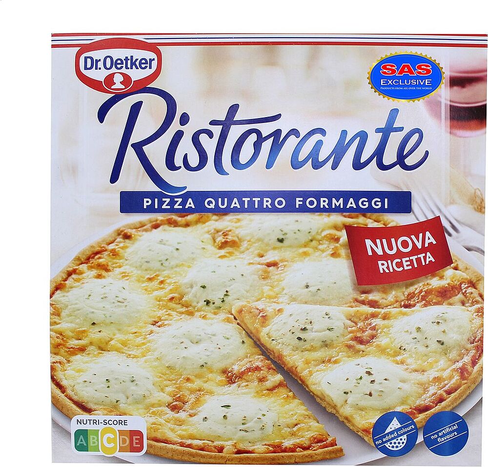 Pizza "Dr.Oetker Ristorante Quattro Formaggi" 340g
