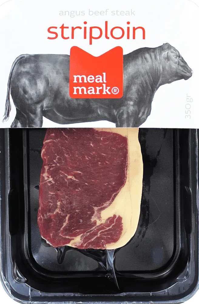 Angus beef steak "Meal Mark Striploin"
