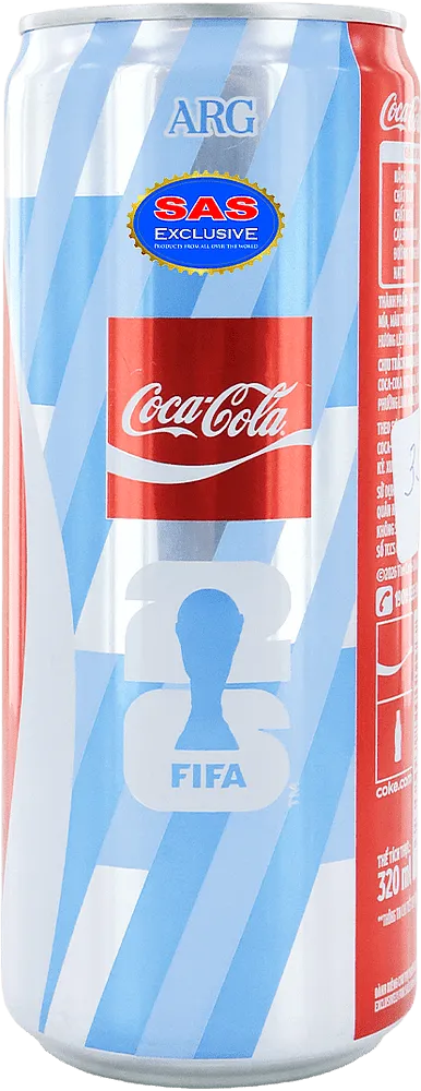Զովացուցիչ գազավորված ըմպելիք «Coca Cola Fifa» 320մլ
