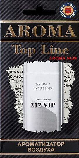 Ավտոմեքենայի բուրավետիչ «Aroma Top Line 212 VIP N39»