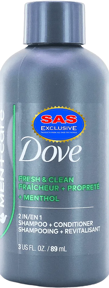Շամպուն-կոնդիցիոներ «Dove Men+Care Fresh & Clean 2 in 1» 89մլ