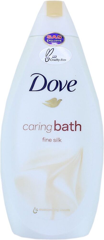 Լոգանքի գել «Dove Caring Bath Fine Silk» 450մլ

