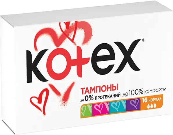 Tampons "Kotex Ultra Sorb Normal" 16pcs.