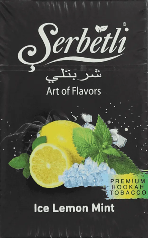 Tobacco with ice lemon & mint flavor "Serbetli" 50g
