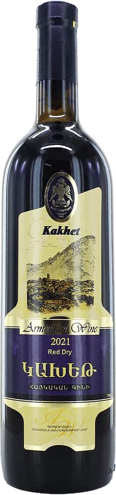 Red wine "Map Kakhet" 0.75l 