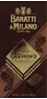 Chocolate bar with gianduja & hazelnut cream "Baratti & Milano Cremino Extra Noir" 110g

