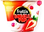 Yoghurt product with strawberry flavour "Fruttis Bubble Pop" 180g, fat content: 4․4%