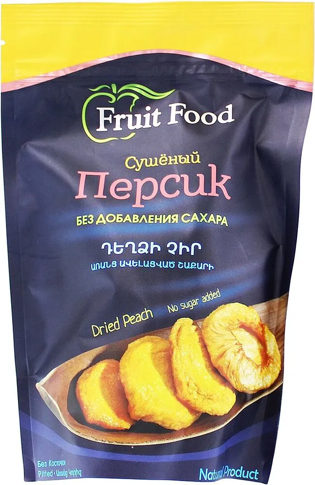 Dried peaches "Fruit Food" 200g 
