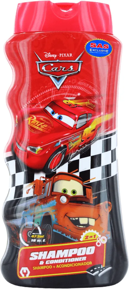 Kids shampoo-conditioner "Nevada Disney Cars" 473ml
