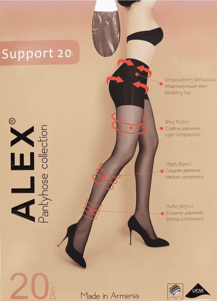 Natural tights "Alex Support 20 Den N2
