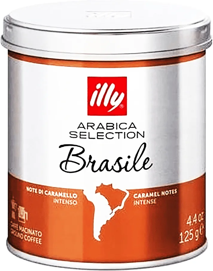 Ground coffee "Illy Arabica Brasile" 125g
