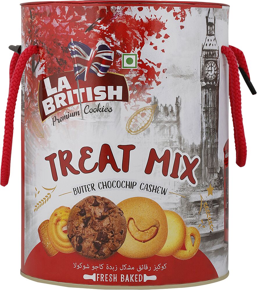 Թխվածքաբլիթների տեսականի «La British Treat Mix» 200գ
