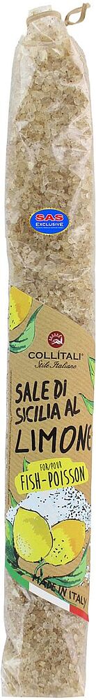 Соль сицилийская с лимоном "Collitali" 420г
