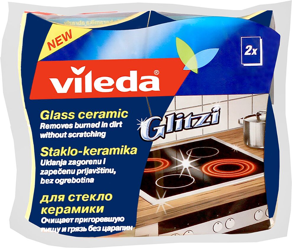 Sponge "Vileda" for glass ceramics 