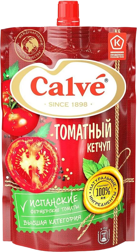 Կետչուպ տոմատի «Calve Томатный» 350գ   