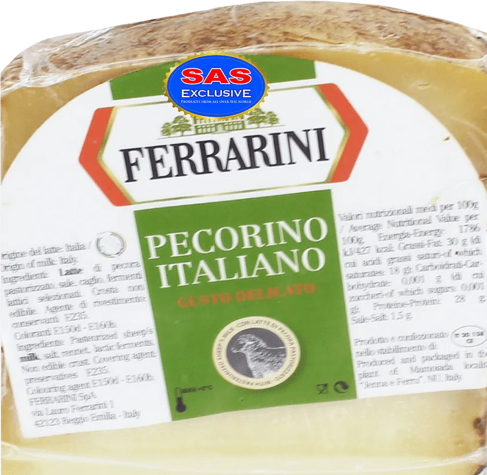 Hard cheese "Ferrarini Pecorino Italiano Gusto Delicato"
