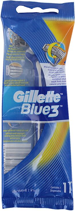 Shaving system "Gillette Blue 3" 3pcs.