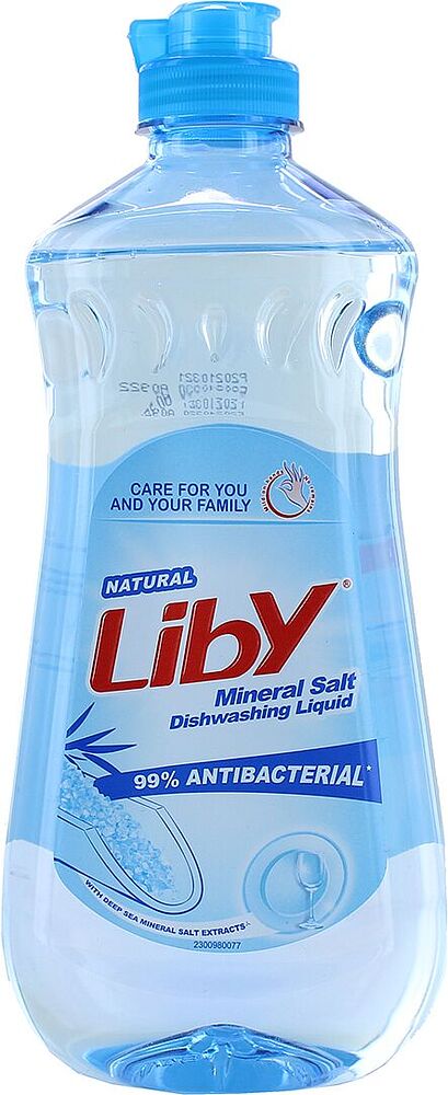 Средство для мытья посуды антибактериальное "Liby" 460г