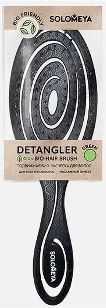 Comb "Solomeya Detangler Bio Black"

