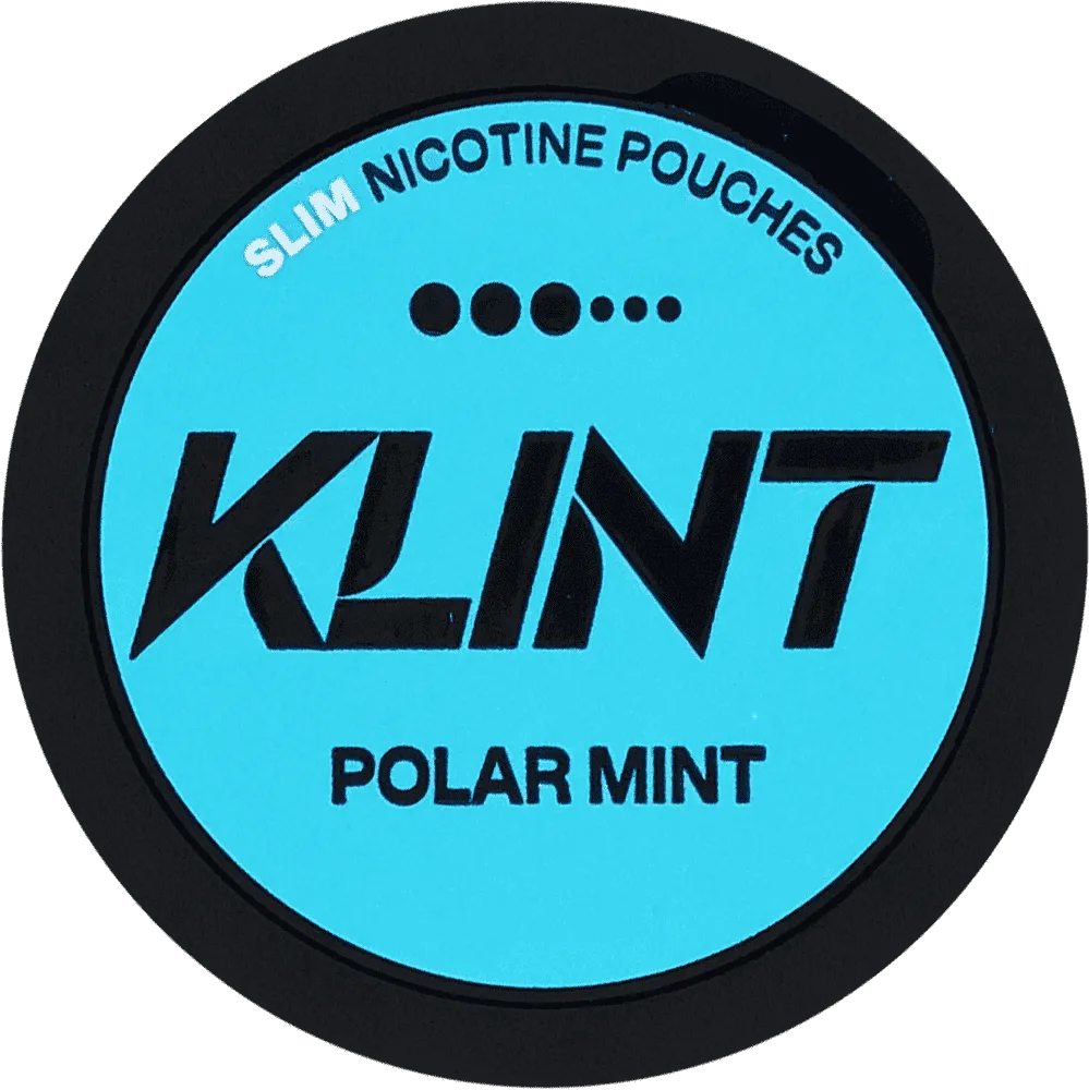Nicotine mint flavored pouches "Klint Polar Mint Slim" 14g
