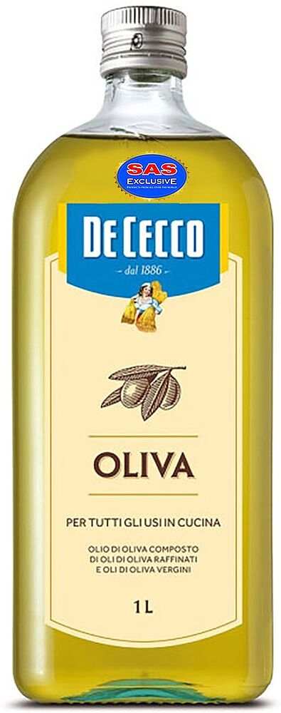 Ձեթ ձիթապտղի «De Cecco Oliva» 1լ