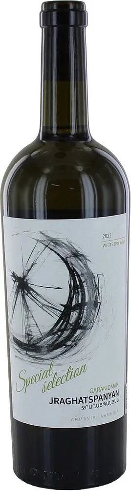 White wine "Jraghatspanyan Garan Dmak" 0.75l