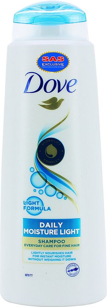 Shampoo-conditioner "Dove Daily Moisture Light" 400ml

