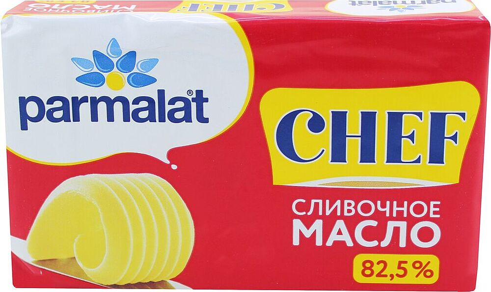 Butter "Parmalat" 180g, richness: 82.5%
