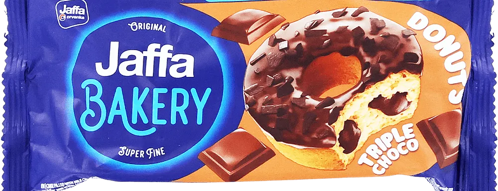 Donut with chocolate "Jaffa Bakery Original Triple Choco" 58g
