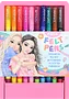 Colour felt-tip pen "Top Model Candy" 10 pcs
