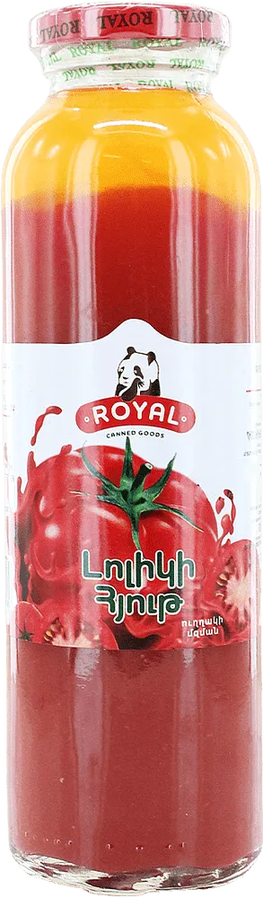 Tomato յuice "Royal" 0.33l
