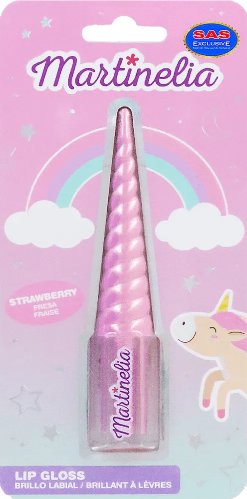 Շուրթերի փայլ մանկական «Martinelia Strawberry»
