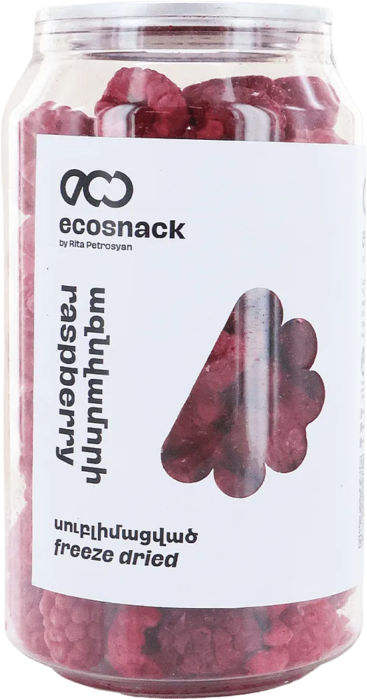 Ազնվամորի սուբլիմացված «Ecosnack Raspberry» 30գ
