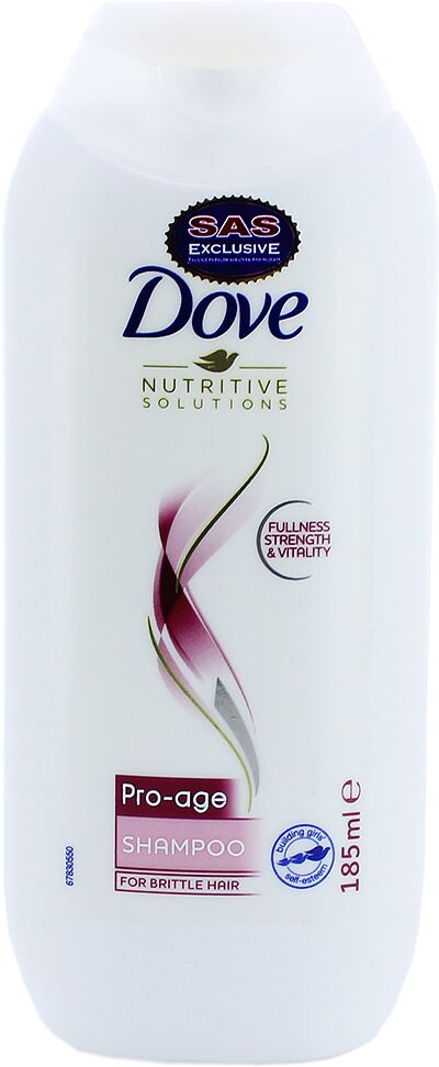 Shampoo "Dove Pro age" 185ml