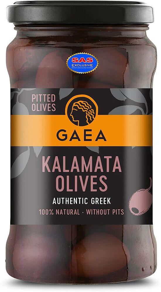 Kalamata olives without pit "Gaea" 290g
