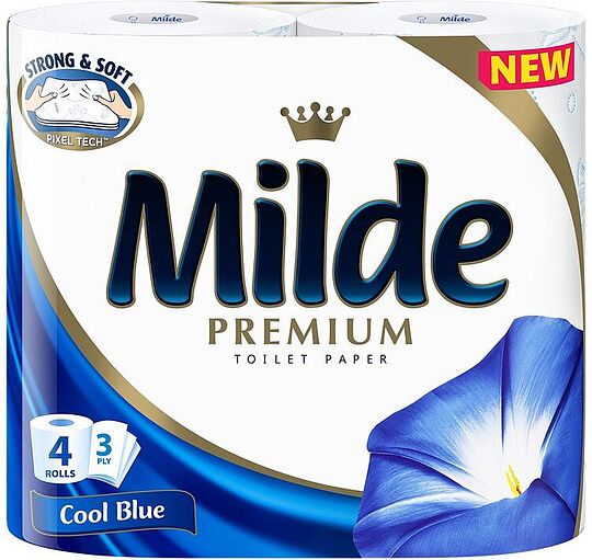 Զուգարանի թուղթ «Milde Premium Cool Blue»  4 հատ