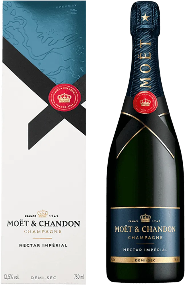 Шампанское "Moet & Chandon Nectar  Imperial" 0.75л  