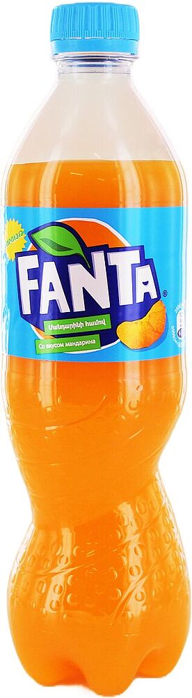 Զովացուցիչ գազավորված ըմպելիք «Fanta» 0.5լ Մանդարին
