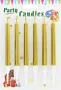 Birthday candle "Party" 6 pcs