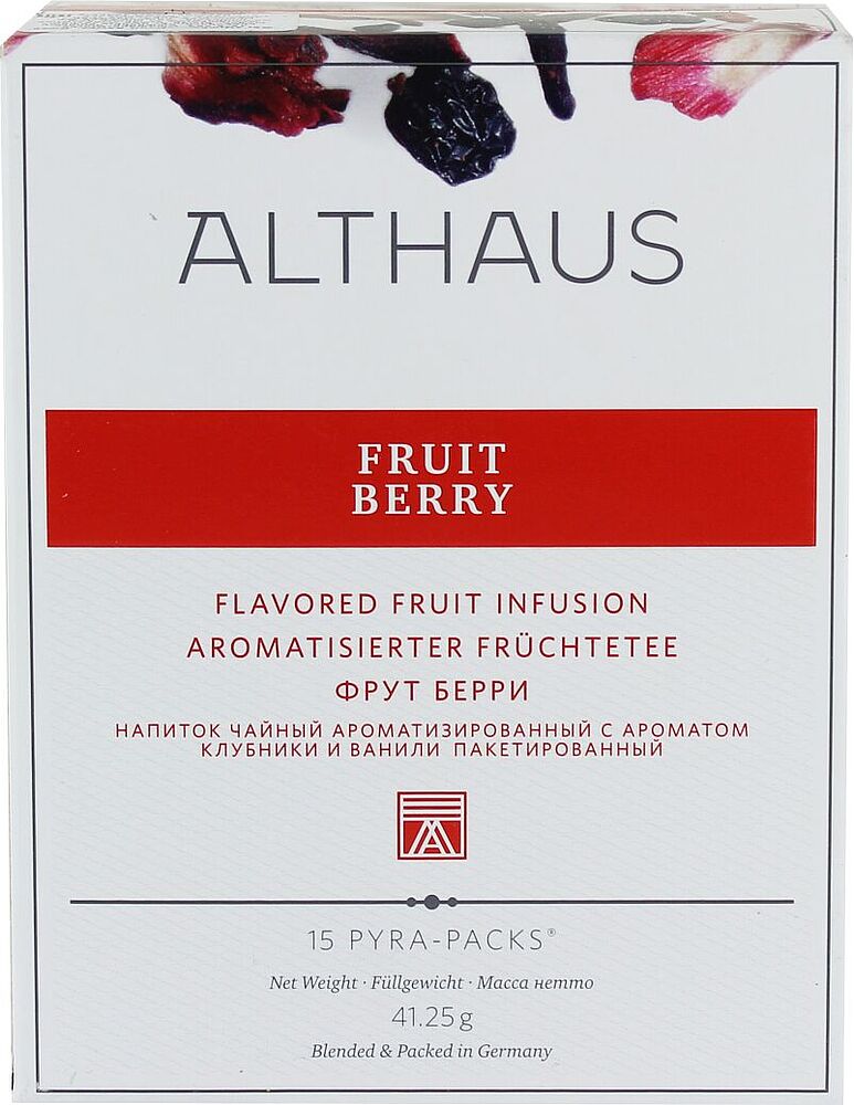 Fruit tea "Althaus Fruit Berry" 41.25g