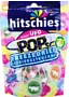 Raspberry lollipop "Hitschies Brizz UFO Pops" 50g
